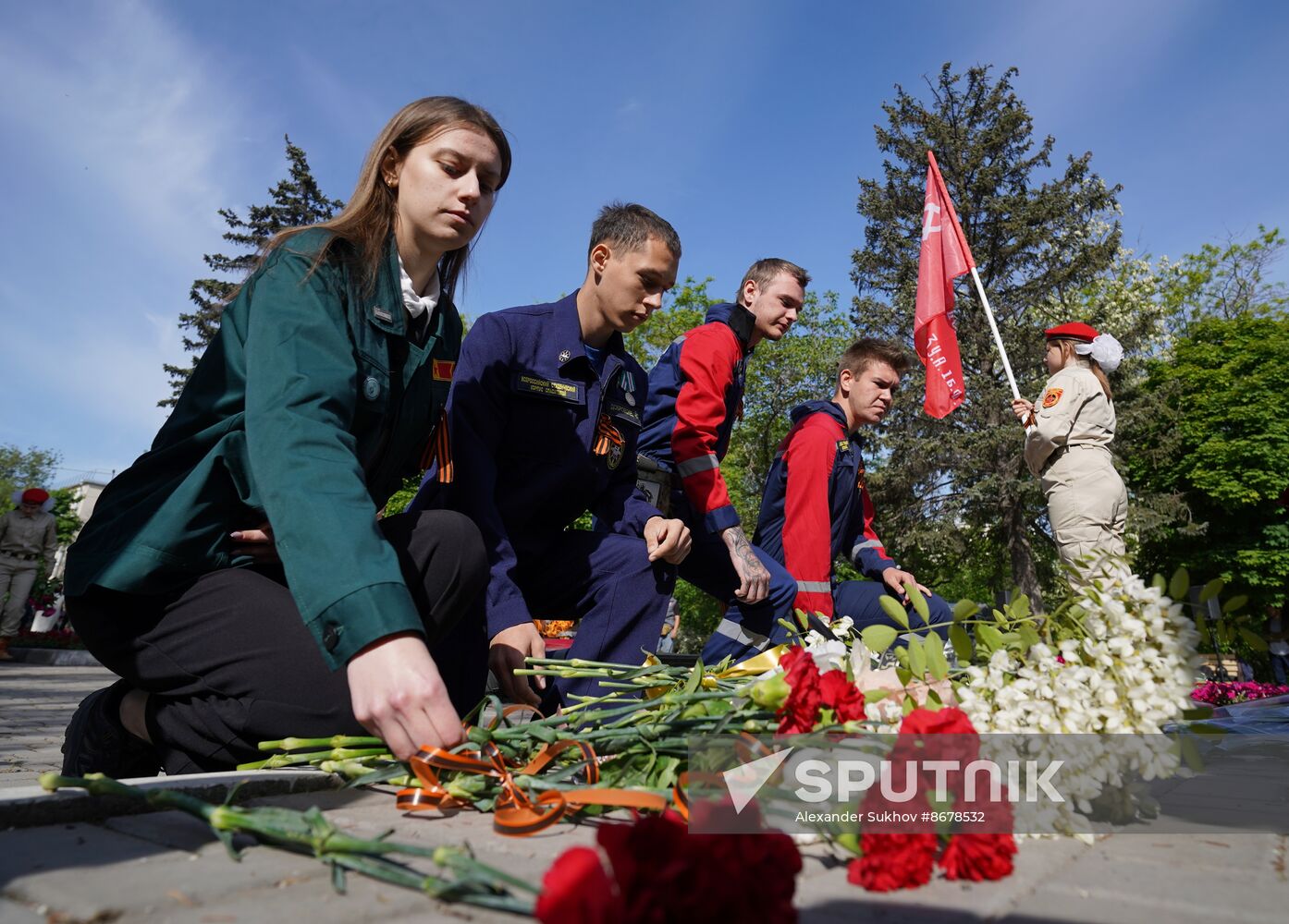 Russia Regions WWII Victory Day Celebrations