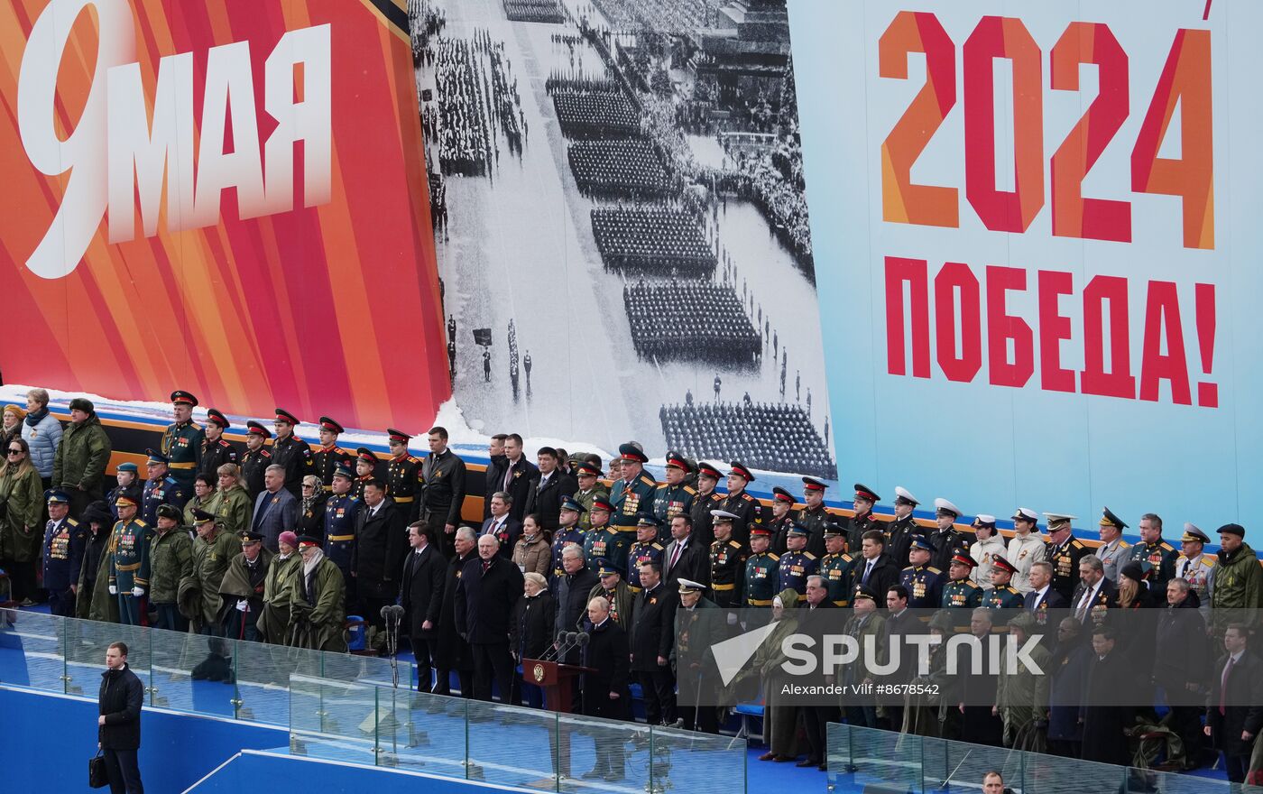 Russia Putin WWII Victory Day