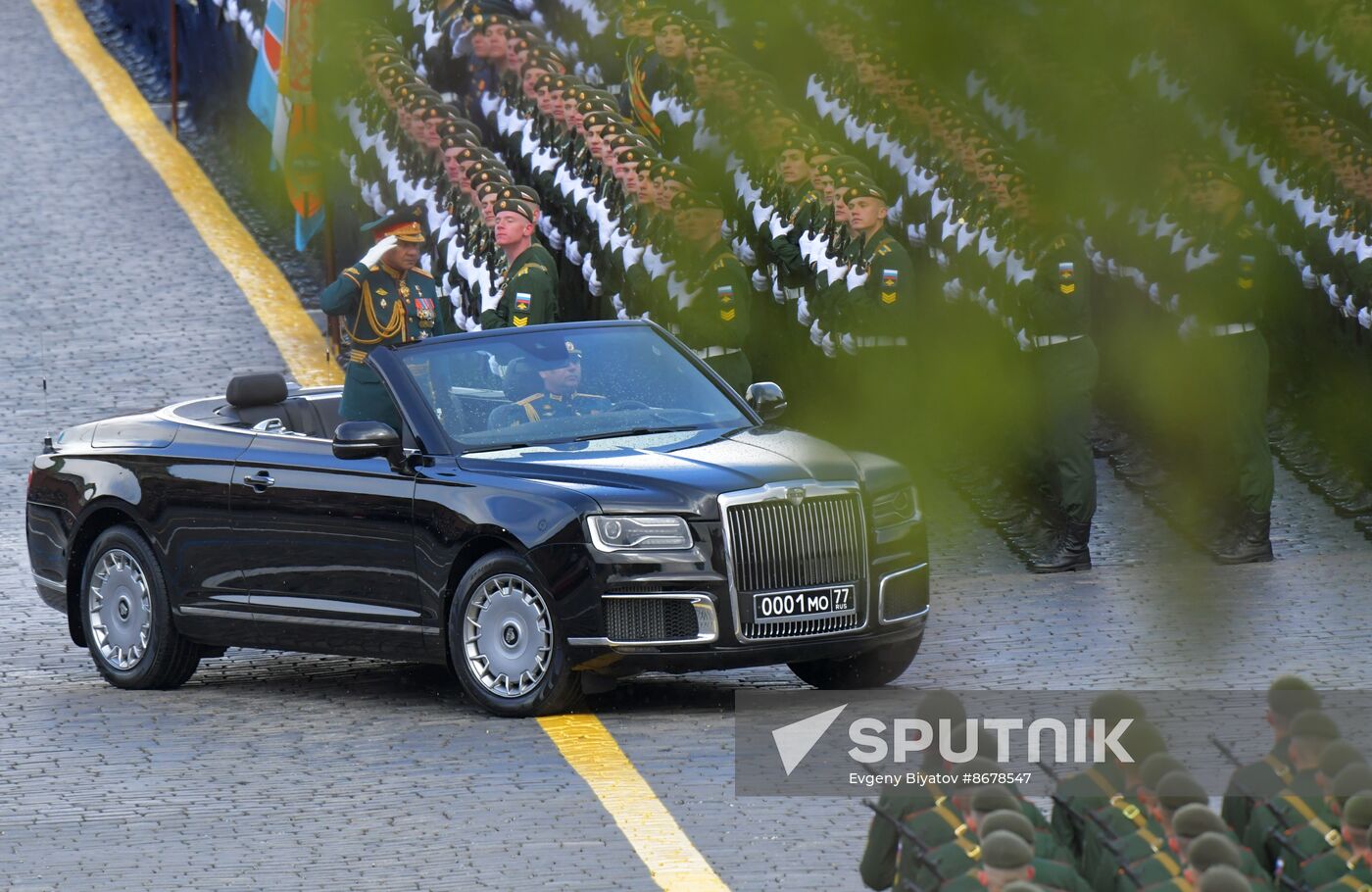 Russia WWII Victory Day Parade