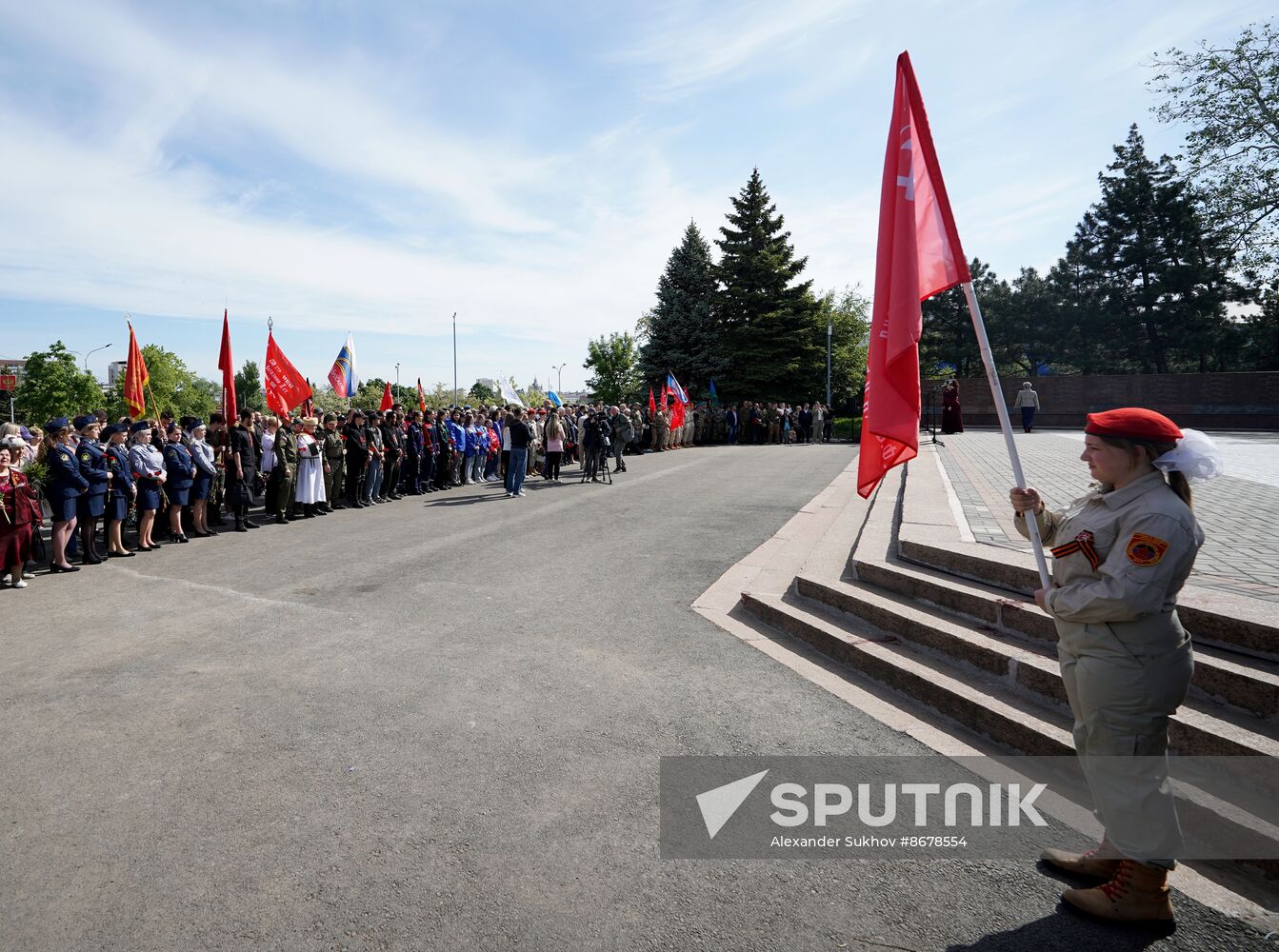 Russia Regions WWII Victory Day Celebrations