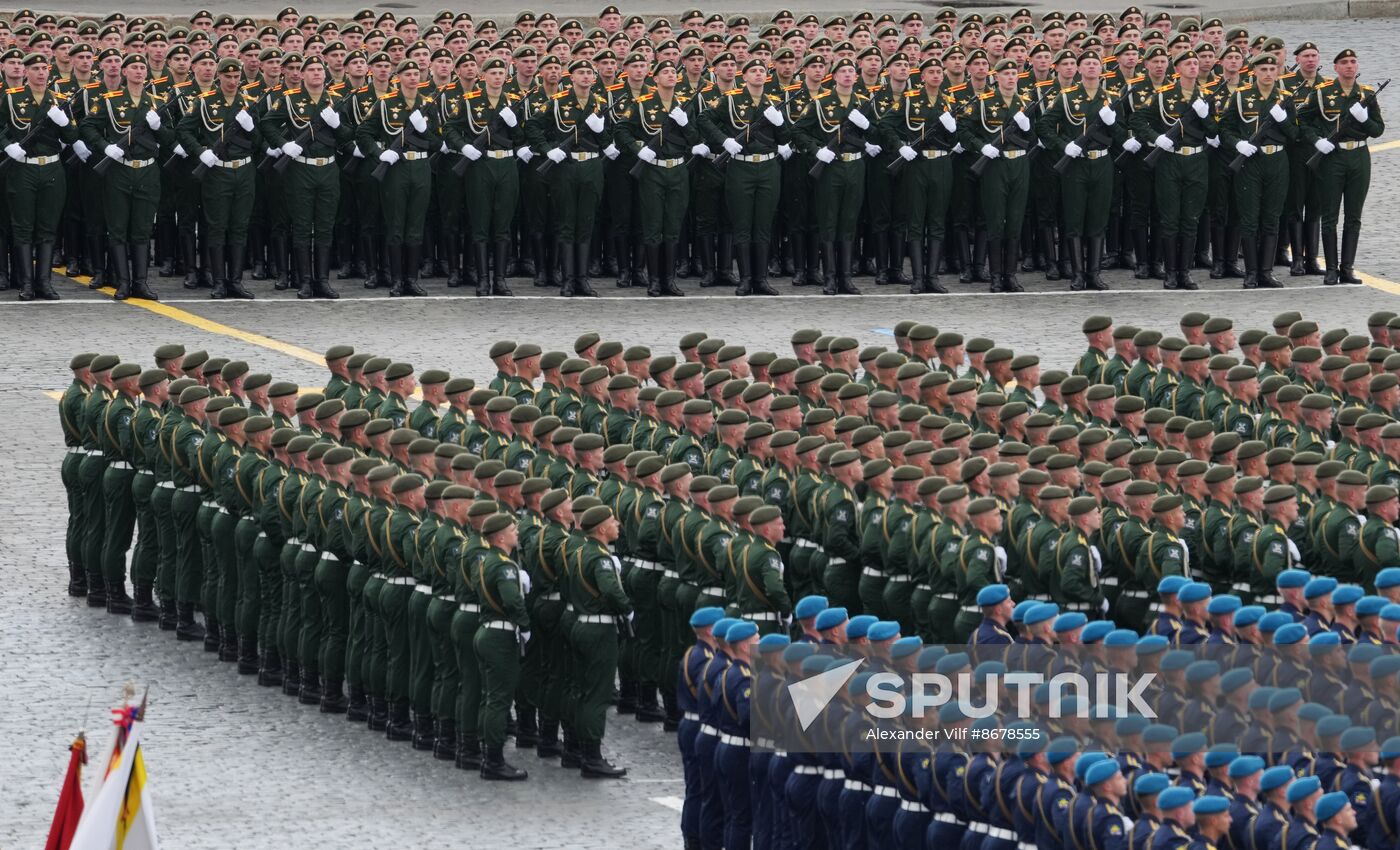 Russia WWII Victory Day Parade