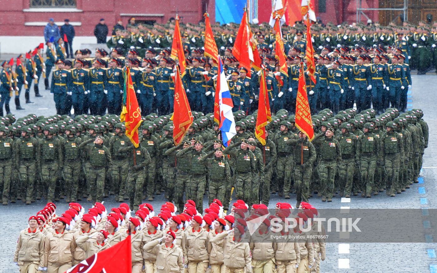 Russia WWII Victory Day Parade