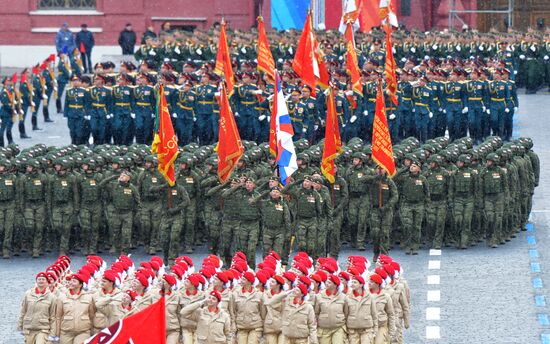 Russia WWII Victory Day Parade