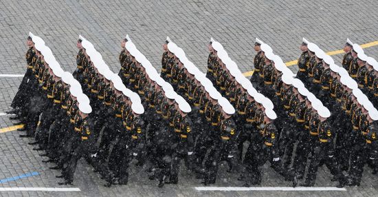 Russia WWII Victory Day Parade