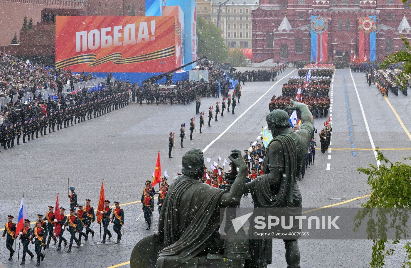 Russia WWII Victory Day Parade