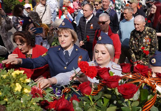 Russia Regions WWII Victory Day Celebrations