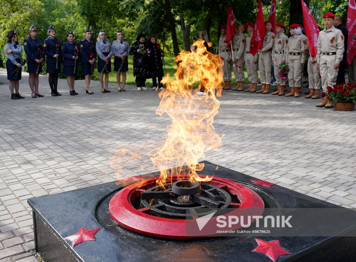 Russia Regions WWII Victory Day Celebrations