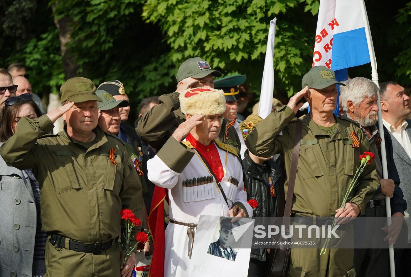 Russia Regions WWII Victory Day Celebrations