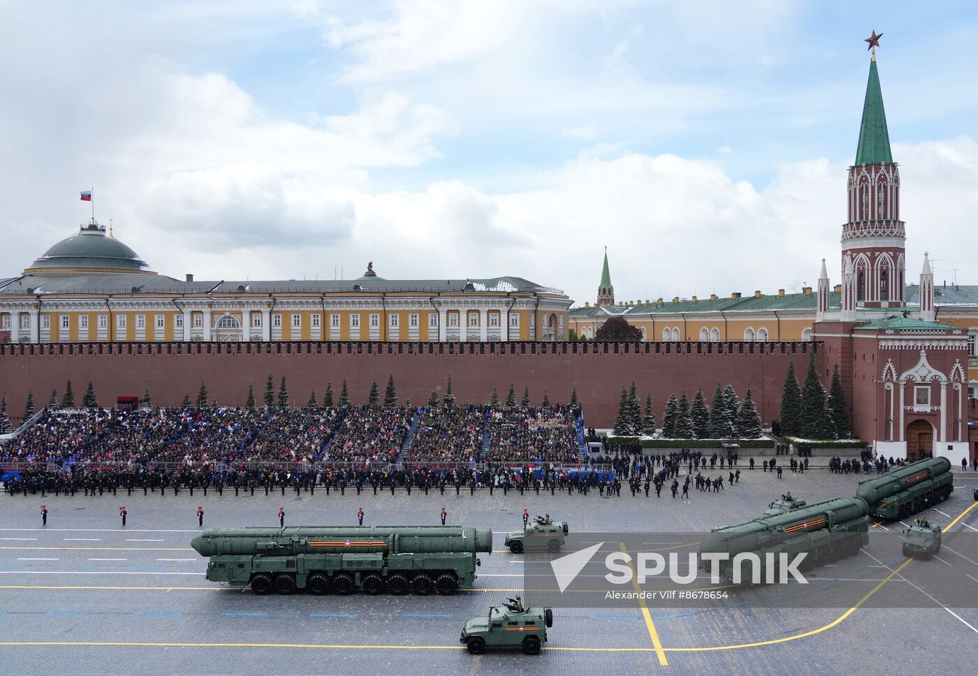 Russia WWII Victory Day Parade