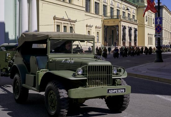 Russia Regions WWII Victory Day Celebrations