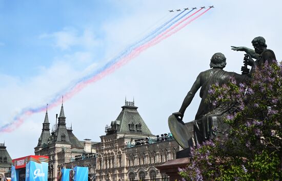 Russia WWII Victory Day Parade