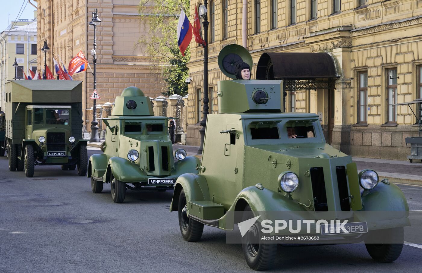 Russia Regions WWII Victory Day Celebrations