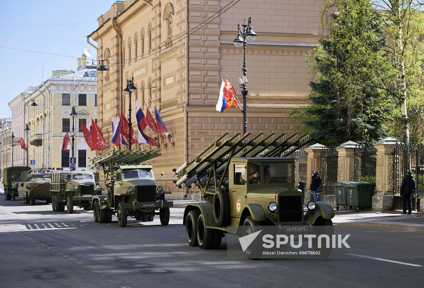 Russia Regions WWII Victory Day Celebrations