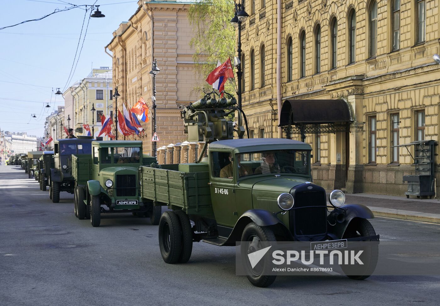 Russia Regions WWII Victory Day Celebrations