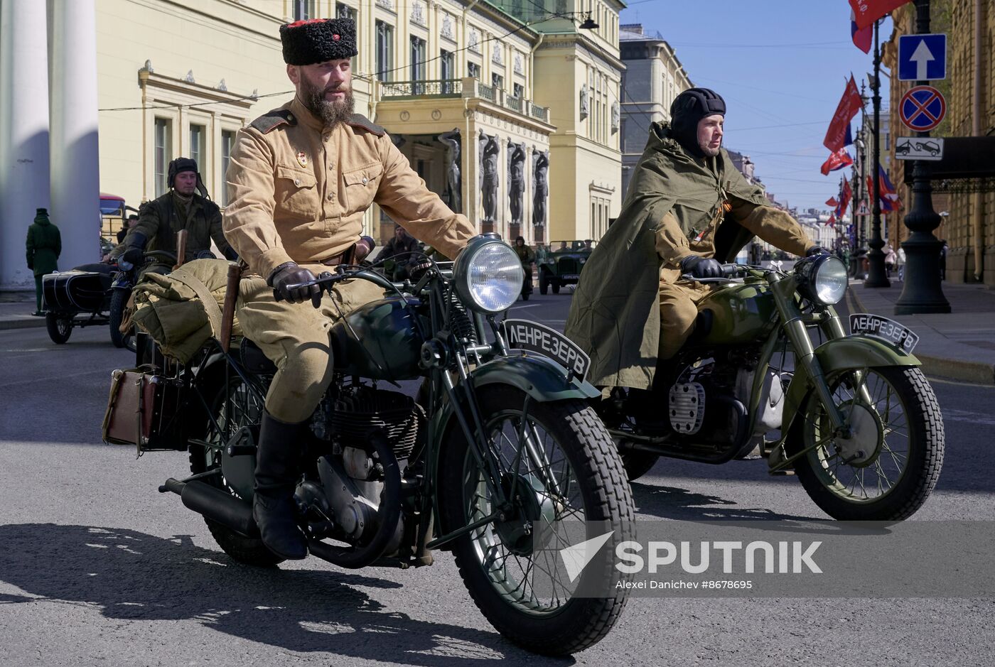 Russia Regions WWII Victory Day Celebrations