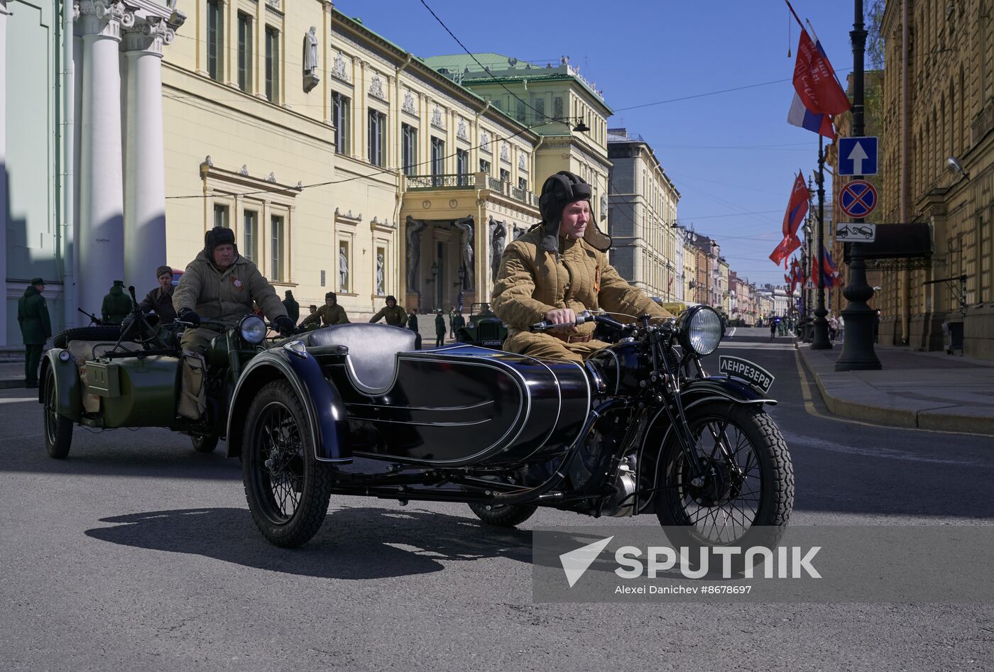 Russia Regions WWII Victory Day Celebrations