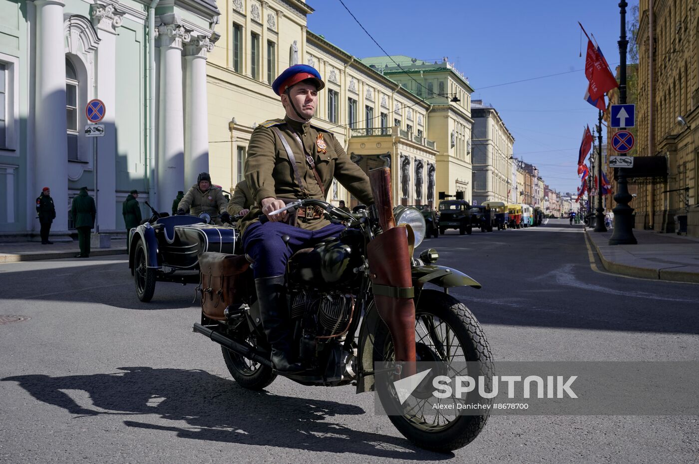 Russia Regions WWII Victory Day Celebrations