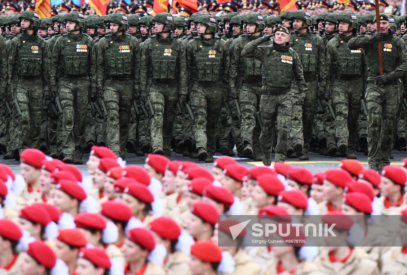 Russia WWII Victory Day Parade