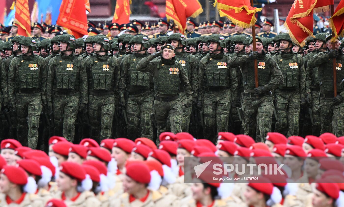 Russia WWII Victory Day Parade
