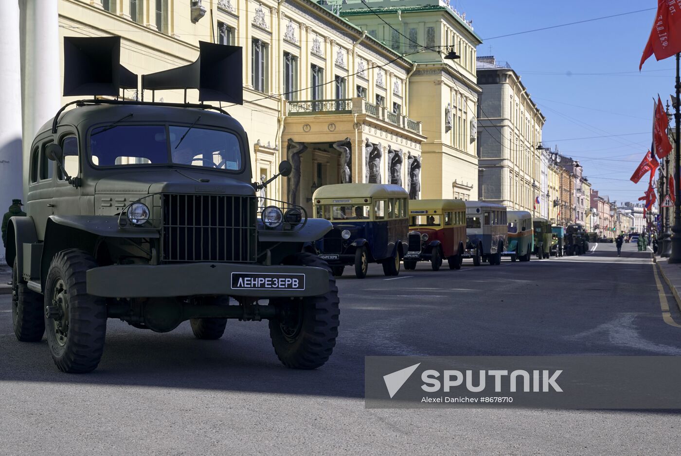 Russia Regions WWII Victory Day Celebrations