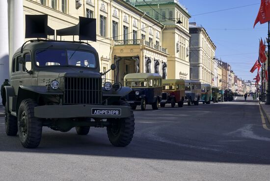 Russia Regions WWII Victory Day Celebrations