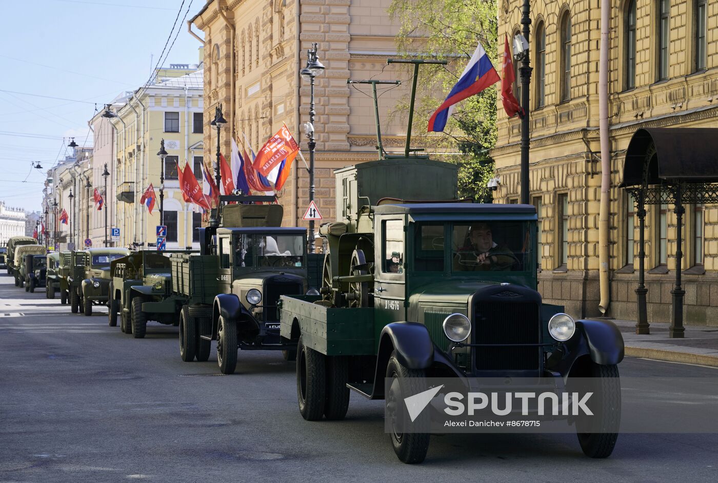 Russia Regions WWII Victory Day Celebrations