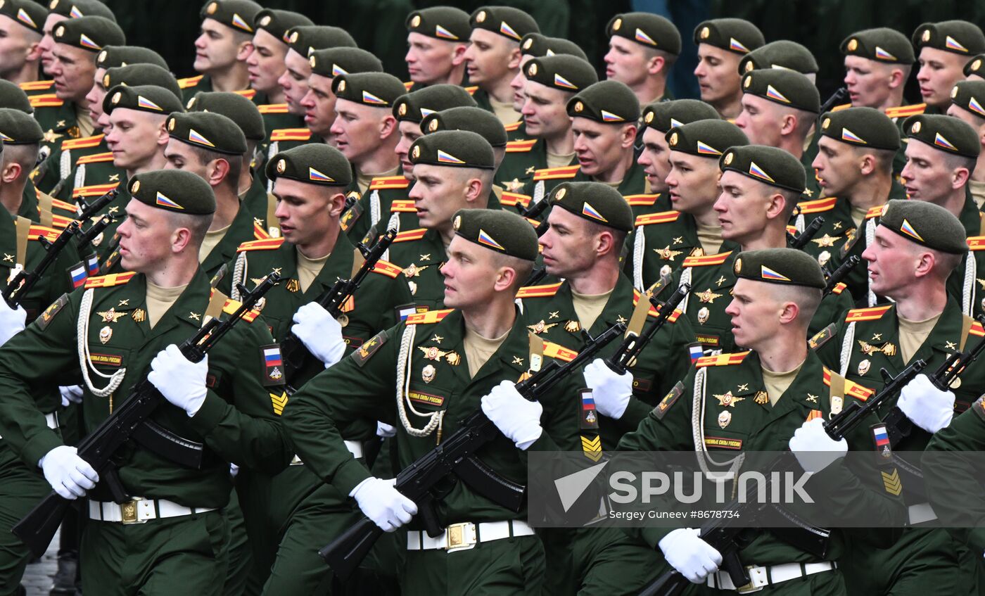 Russia WWII Victory Day Parade