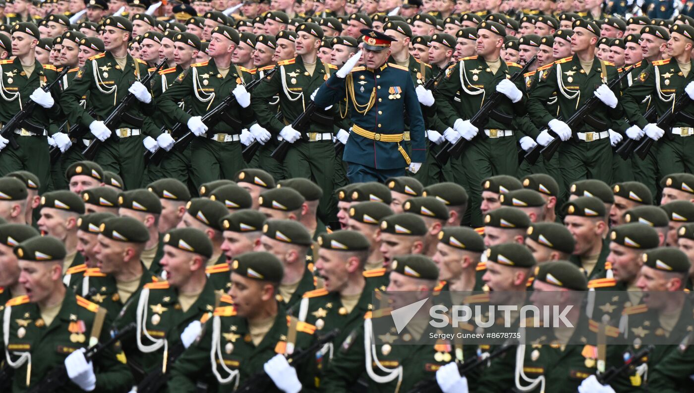 Russia WWII Victory Day Parade