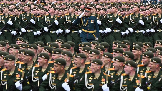 Russia WWII Victory Day Parade