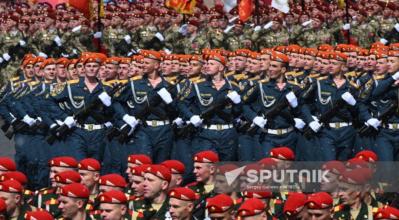 Russia WWII Victory Day Parade