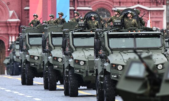 Russia WWII Victory Day Parade