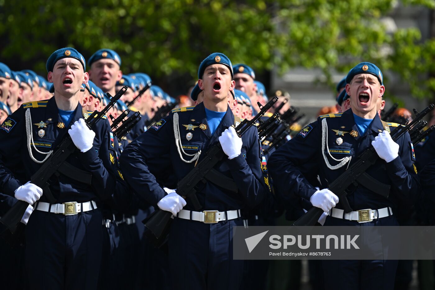 Russia WWII Victory Day Parade