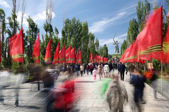 Russia Regions WWII Victory Day Celebrations