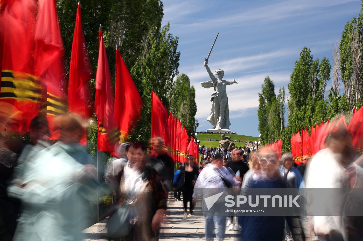 Russia Regions WWII Victory Day Celebrations