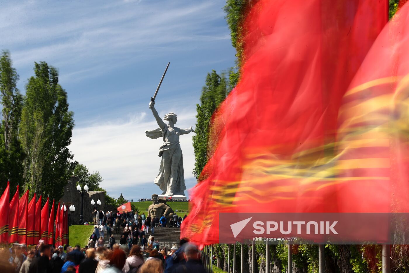 Russia Regions WWII Victory Day Celebrations