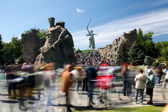 Russia Regions WWII Victory Day Celebrations