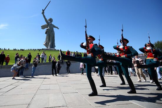 Russia Regions WWII Victory Day Celebrations