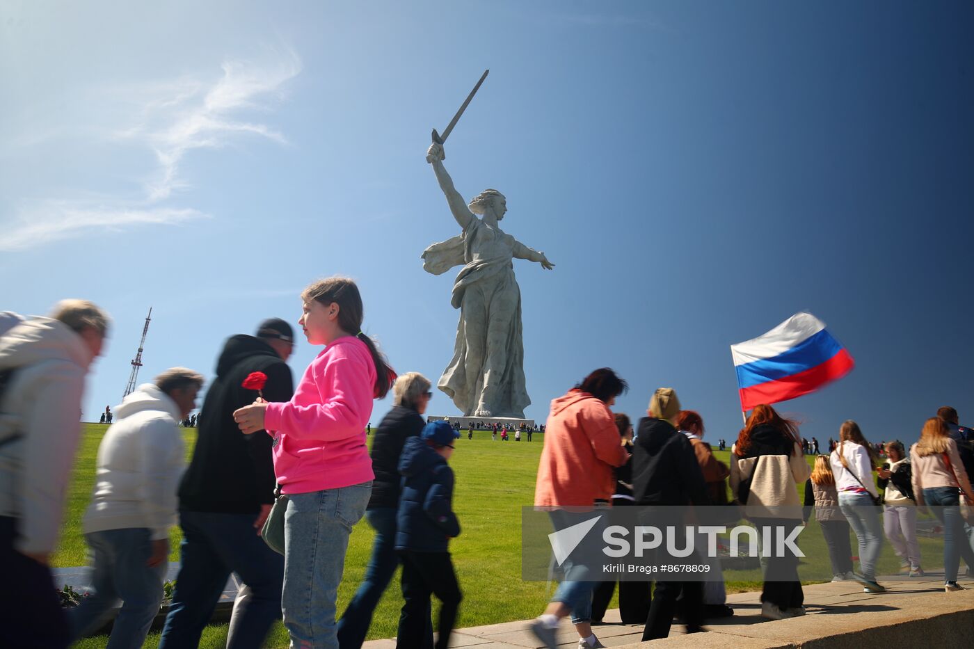 Russia Regions WWII Victory Day Celebrations