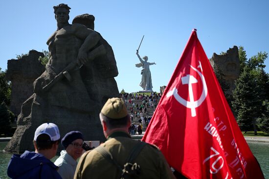 Russia Regions WWII Victory Day Celebrations