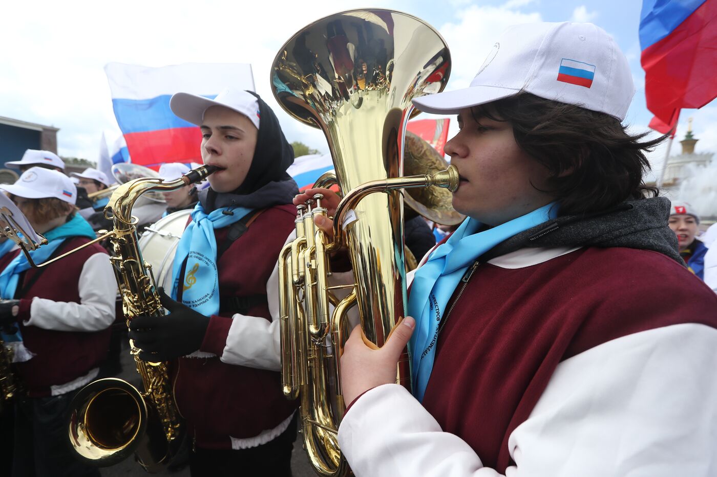 RUSSIA EXPO. Victory Day solemn lineup