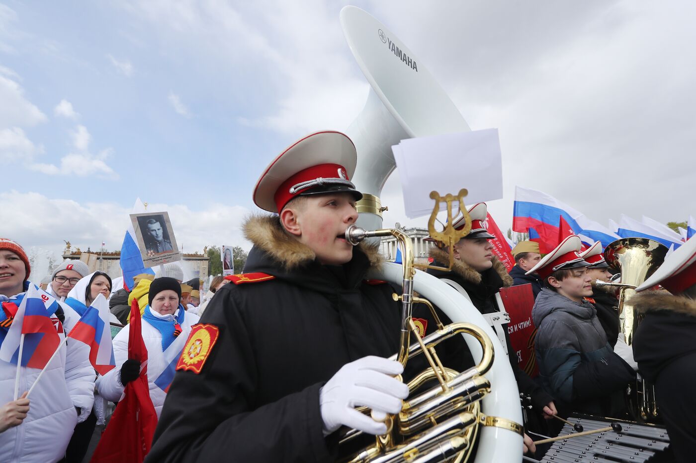 RUSSIA EXPO. Victory Day solemn lineup