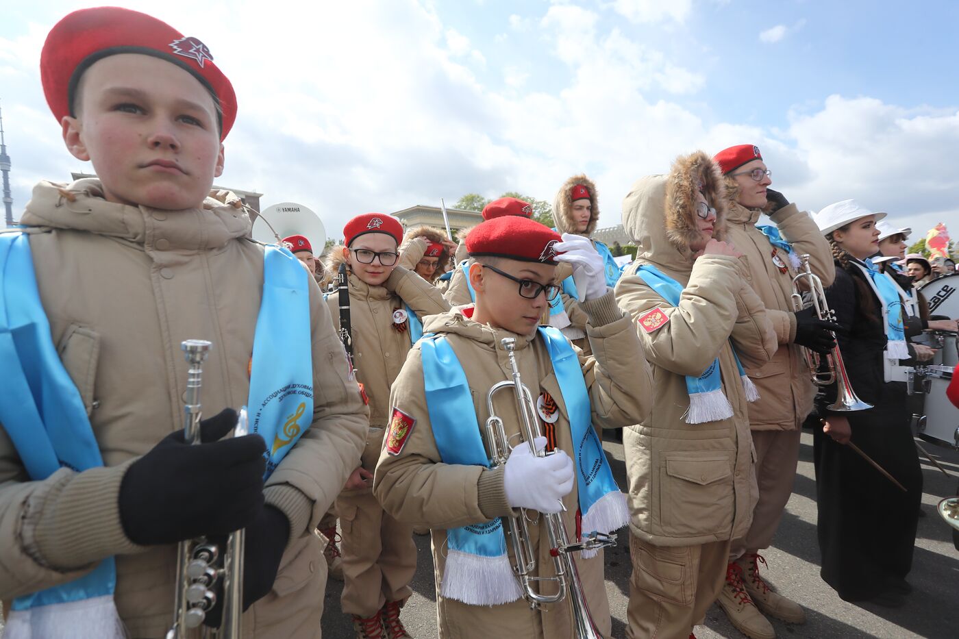 RUSSIA EXPO. Victory Day solemn lineup