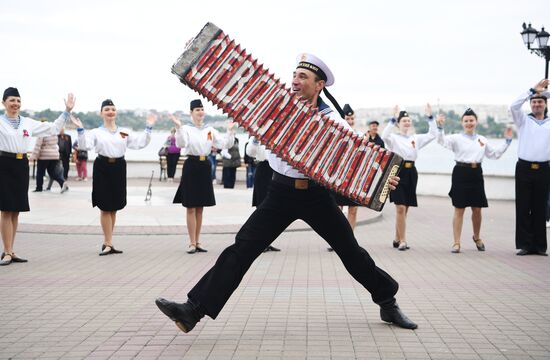 Russia Regions WWII Victory Day Celebrations