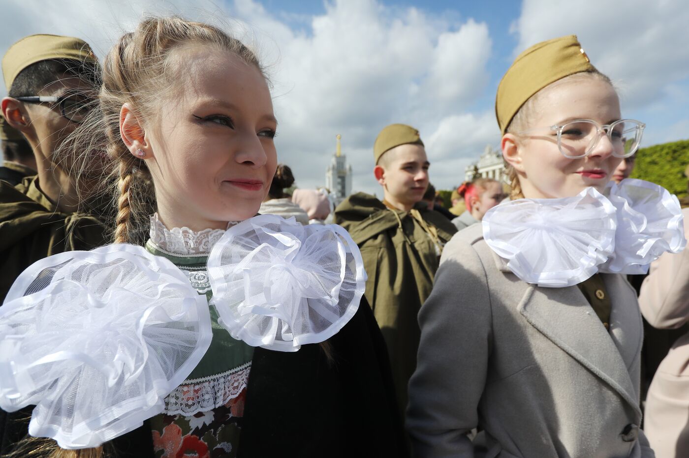 RUSSIA EXPO. Victory Day solemn lineup