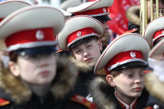 RUSSIA EXPO. Victory Day solemn lineup