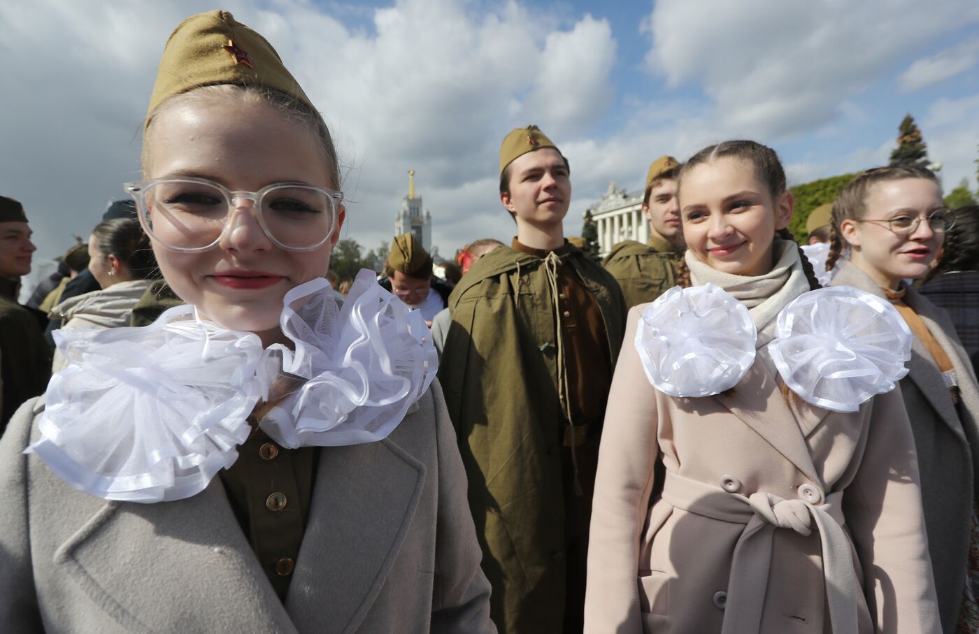 RUSSIA EXPO. Victory Day solemn lineup