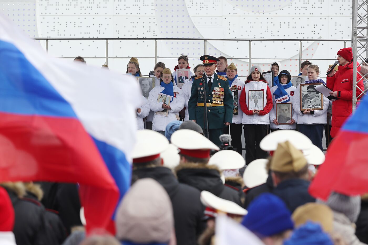 RUSSIA EXPO. Victory Day solemn lineup