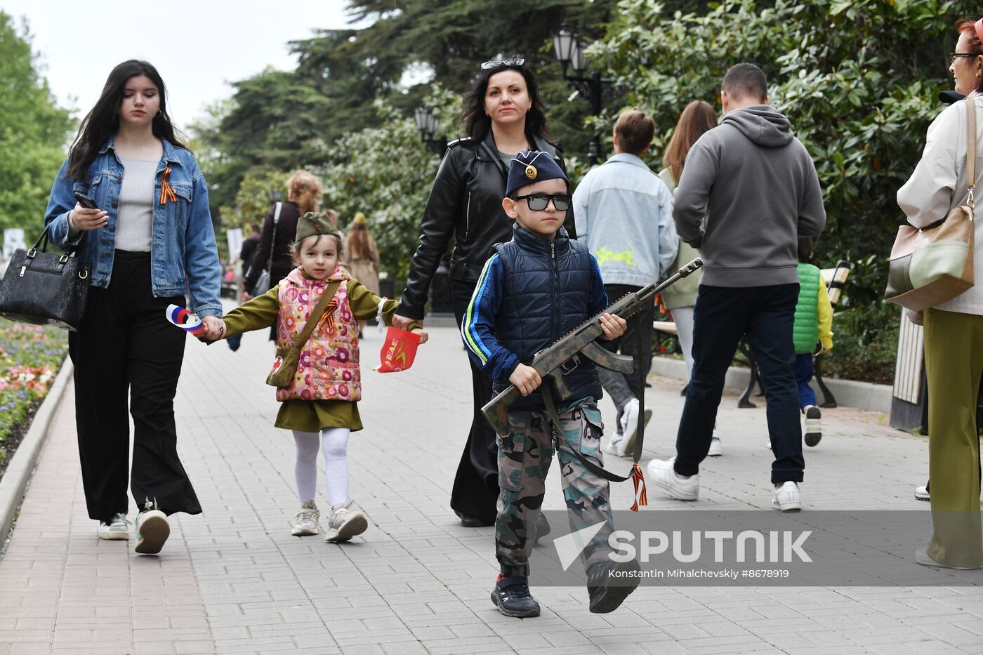 Russia Regions WWII Victory Day Celebrations