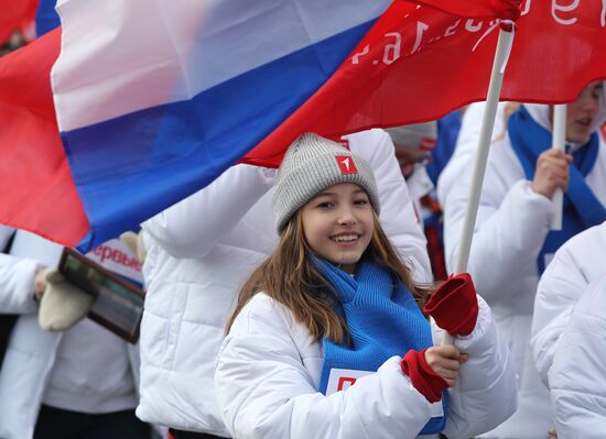 RUSSIA EXPO. May 9 solemn procession