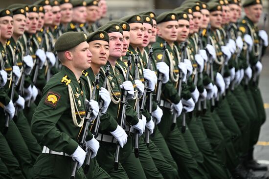 Russia WWII Victory Day Parade